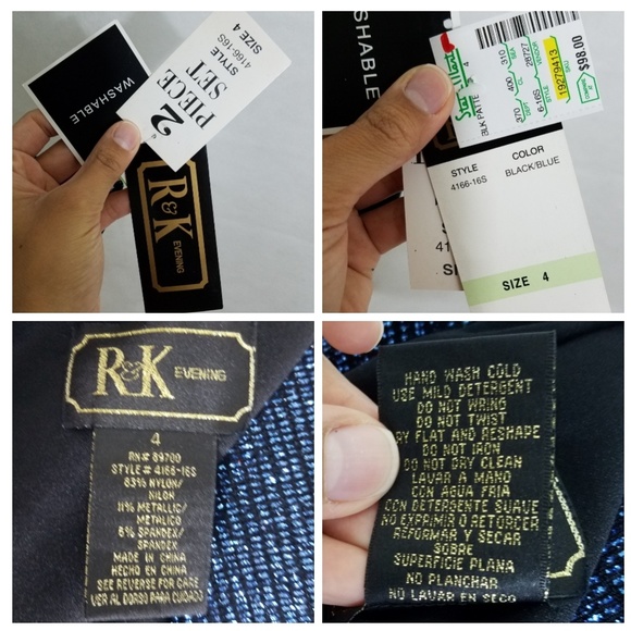 R&K EVENING 2pc Top & Jacket Combo - Picture 8 of 8